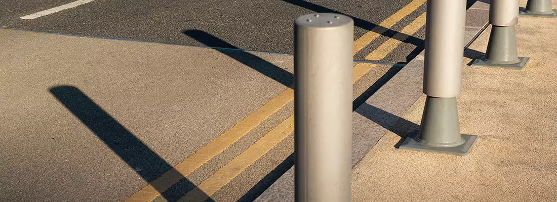 Custom Retractable Barrier Column Installations in Oviedo, FL